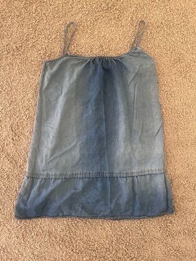 Chambray Jean shift dress by Velvet